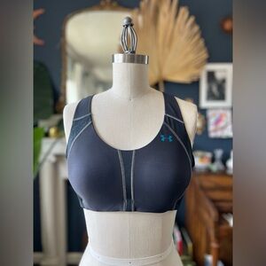 Under armour sport bra 34 B black/blue